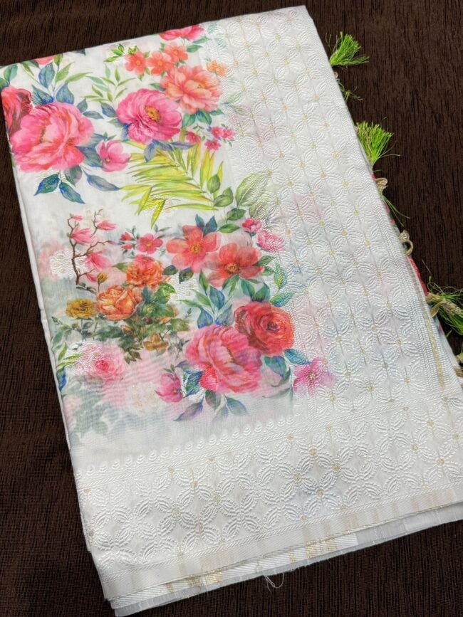 Lakhnawi White Cotton-869