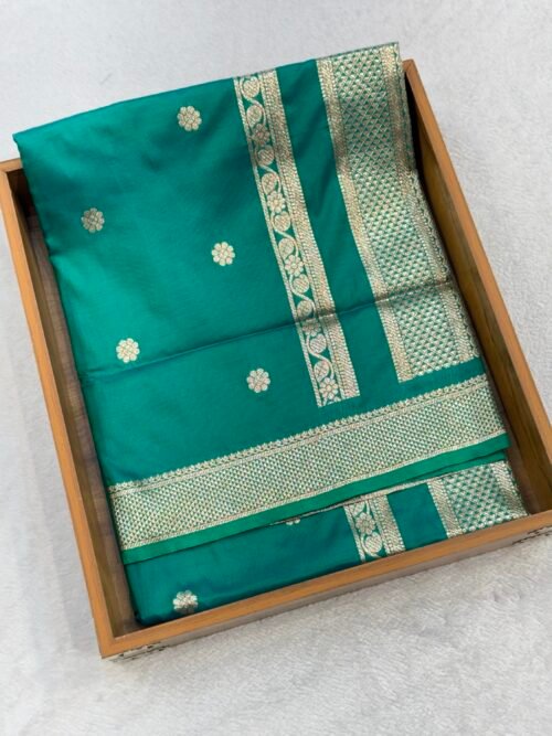 Akshita Silk - 2570 - Rama Double Tone(Madhuri Color)