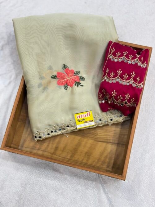 Trending Work Blouse Sadi -2408