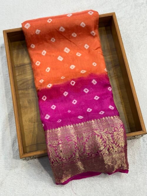 Viscos Georgette Bandhej - 1939